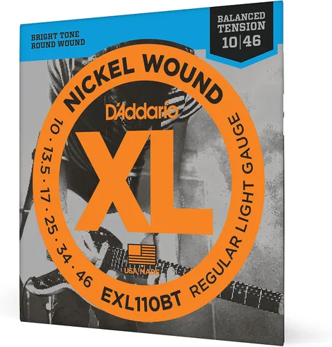 Vista 33 de D'Addario XL EXL157 - Cuerdas de níquel para guitarra eléctrica de 6 cuerdas, entonación perfecta, sensación consistente, durabilidad fiable