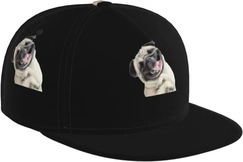 Vista 22 de Cartoon Animal Baseball Cap for Men Women Classic Snapback Hip Hop Flat Bill Brim Adjustable Visor Beach Trucker Hat