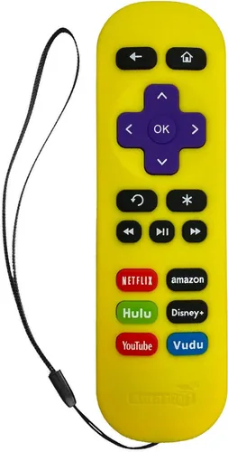 Vista 6 de Amaz247 MLK247 Control remoto de repuesto para reproductor multimedia de Roku 4, Roku 3, Roku 2, Roku 1, (HD, LT, XS, XD). No admite Roku Stick