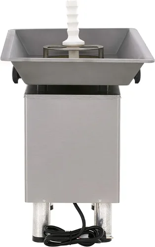 Vista 4 de PRO-CUT KG-22 picadora de carne de acero inoxidable con motor 1 Hp, sin arandela