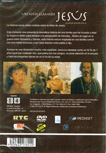 Vista 2 de Un Niño Llamado Jesus 2DVDs Set