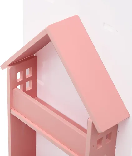 Vista 8 de Estantería giratoria para niños, estante giratorio de 360 grados para almacenar libros, libros de fotos, decoraciones, juguetes, obras de arte