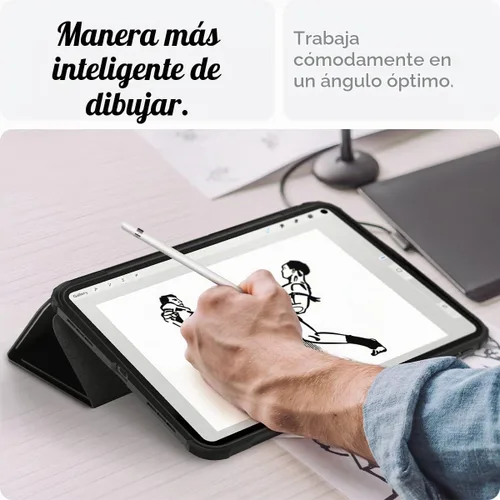 Vista 7 de Spigen Funda para iPad A16 de 11 pulgadas, 11ª generación (2025), funda para iPad de 10.9 pulgadas (2022), Ultra Hybrid Pro, funda protectora