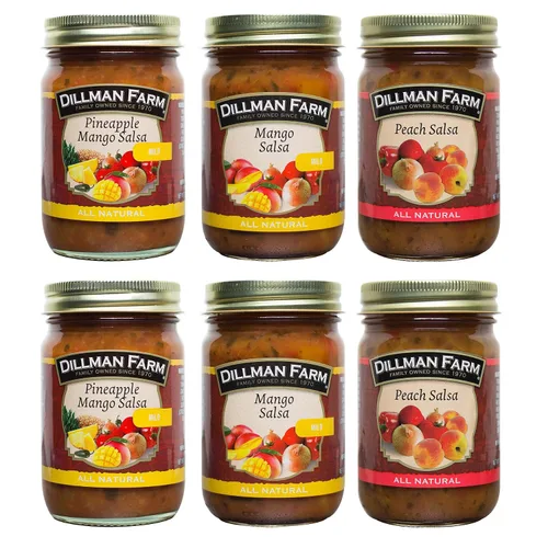 Vista 3 de Dillman Farm Paquete variado de salsa clásica de 6 piezas (3 sabores)