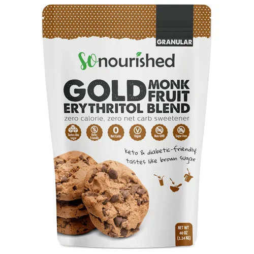 Vista 8 de So Nourished GOLD - Sustitución de azúcar morena alternativa 1:1, 16 onzas