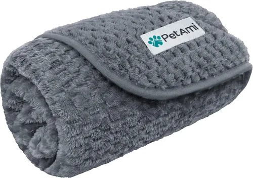 Vista 14 de PetAmi Manta impermeable para perro, manta a prueba de fugas para perros pequeños y medianos, protector de sofá y muebles, manta de forro polar