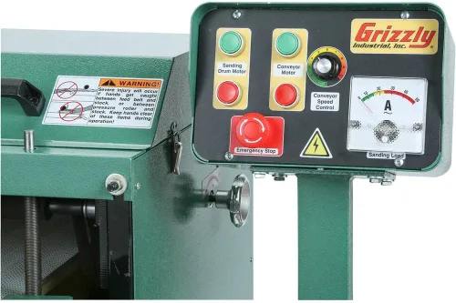 Vista 4 de Grizzly Industrial G1066Z - Lijadora de tambor de 24 5 HP con VS