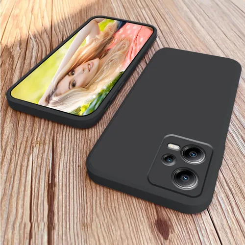 Vista 7 de Compatible con Redmi Note 12 Pro Plus Funda de silicona líquida verde oscuro, tacto suave para Xiaomi Redmi Note 12 Pro Plus Funda de teléfono