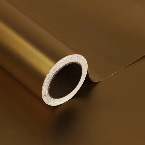 Vista 21 de LaRibbons Papel de regalo negro, rollo de papel de regalo de metal mate de color sólido, 17 pulgadas x 33 pies, papel de regalo para Navidad, día