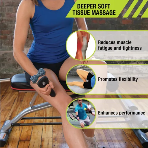 Vista 3 de Pro-Tec Athletics Rollers, RM Extreme, RM Extreme Mini Roller, Cryosteel Ice Roller, Portable Roller, Deep Tissue Massage, Muscle Relief, Hamstring