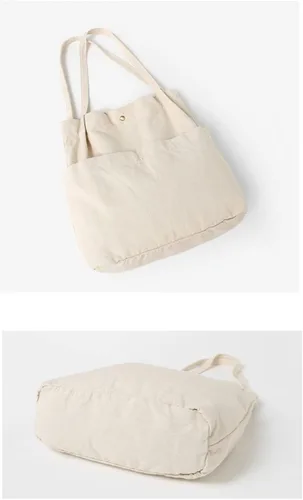 Vista 3 de Jeelow Bolso de lona con bolsillos para hombres y mujeres