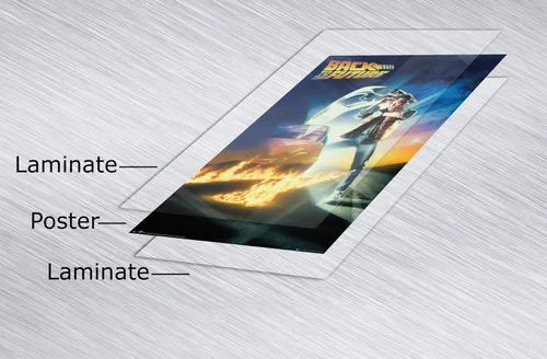 Vista 5 de Regreso al futuro - Póster de película (estilo regular) (Tamaño: 24 "x 36") (póster laminado)