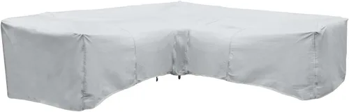 Vista 5 de Fundas protectoras modulares con secciones traseras redondeadas, de un solo tamaño, grises, Gris