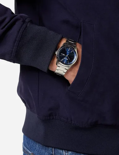 Vista 2 de Seiko Reloj solar para hombre correa de metal de acero inoxidable SNE525P1 plateado solar Plateado Solar