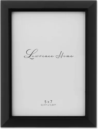 Vista 5 de Lawrence Frames Marco de fotos de madera negra de 4 x 5 - Colección Estero