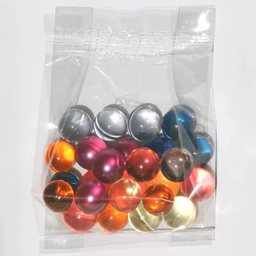 Vista 3 de Cuentas de aceite de baño (perlas), colores mezclados, la forma en que las recuerdas, paquete de 25