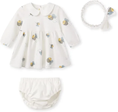 Vista 123 de pureborn Vestido de bebé niña 0-24 meses