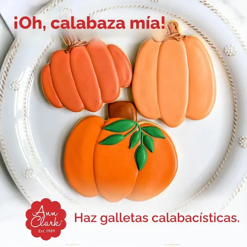 Vista 5 de Cortadores de galletas con forma de calabaza - 4 pulgadas - Acero estañado de los EE. UU.