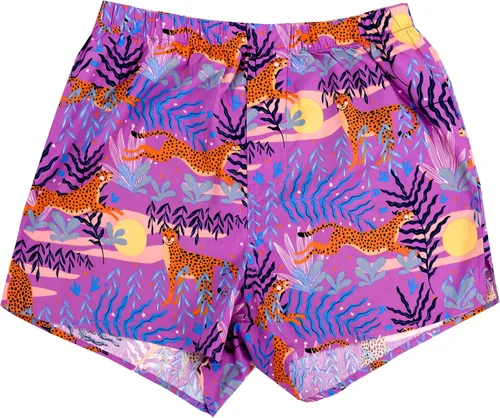 Vista 21 de ROCK ATOLL Calzoncillos tipo bóxer de algodón con estampado novedoso y brillante para hombre Estampado Afrutado Negro
