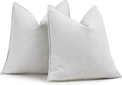Vista 46 de ZWJD - Juego de 2 fundas de cojín decorativo de 16 x 16 pulgadas, de felpilla, con diseño elegante, suaves, para sofá, cama y decoración del hogar