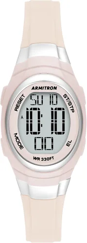 Vista 9 de Armitron Reloj deportivo con cronógrafo digital para mujer, correa de resina, 45/7034