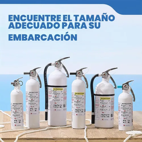 Vista 14 de Kidde Extintor de Incendios para Barcos, de Un Solo Uso 10BC