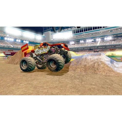 Vista 4 de Monster Jam: Path of Destruction with Custom Wheel - PlayStation