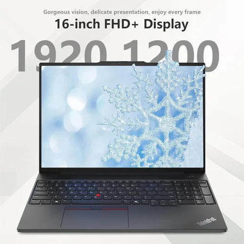 Vista 5 de Lenovo Laptop empresarial ThinkPad E16 Gen 2 AMD Ryzen 5 7535HS de 16 GB +