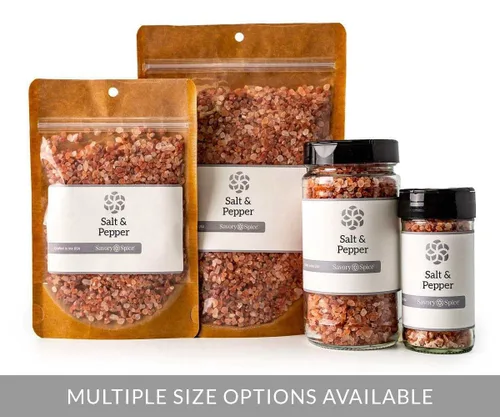 Vista 3 de Savory Spice Black Malabar Peppercorns, granos de pimienta Malabar enteros para repuestos de molinillo Pimienta negra audaz de la costa de Malabar