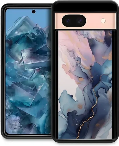 Vista 105 de Compatible con Google Pixel 4A 5G Mobile Case Creative Acrylic Panel trasero Silicona Protección Grip especialmente diseñado para Google Pixel 4A 5G