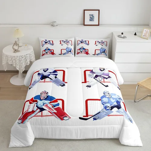 Vista 26 de Feelyou Juego de edredón de panda de dibujos animados para niños, edredón de animales lindos para niños y niñas, juego de ropa de cama kawaii panda