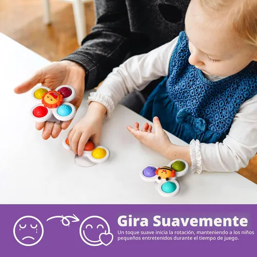 Vista 6 de LiKee - Juguetes para aliviar la ansiedad, para niños o adultos, juguetes de explotar burbujas, para autismo y alivio del estrés, para niños a