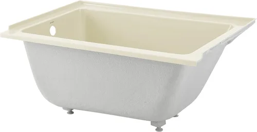 Vista 8 de Swiss Madison Voltaire - Tina de baño de alcoba de 48" x 32" con desagüe a la izquierda en bisque Bisque Brillante