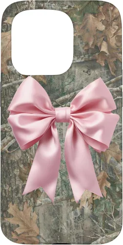 Vista 14 de Camo Pink Bow Case for iPhone 17
