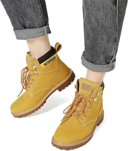 Vista 8 de Botas de senderismo impermeables para hombre, botas de nieve para caminar