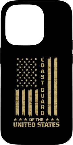Vista 17 de Funda USCG de la Guardia Costera de Estados Unidos y la bandera estadounidense USCG para iPhone 16
