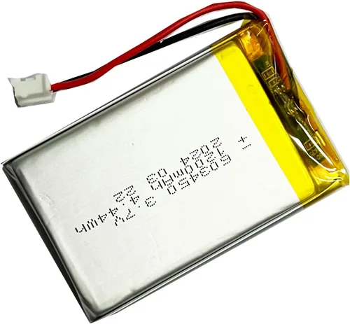 Vista 3 de FITHOOD 603450 Batería 3.7v 1200mAh batería recargable de polímero de litio con conector JST para electrodomésticos
