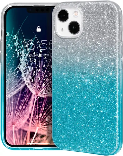Vista 59 de MATEPROX - Funda compatible con iPhone Air de 6.5' [2025], carcasa protectora de 3 capas con purpurina brillante y tendencia, anti-arañazos y a