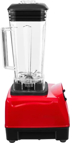 Vista 7 de Licuadora comercial resistente del batido de 2L 2000W, rojo, velocidades múltiples