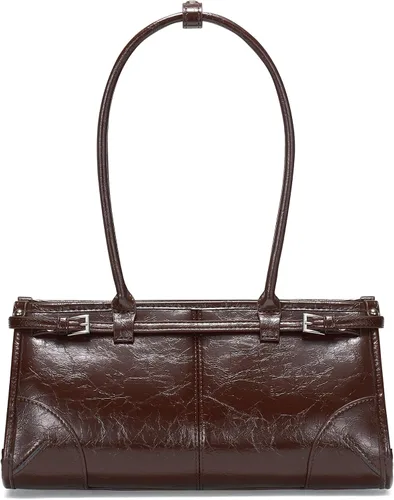 Vista 9 de CHUNLI Bolsos de mano para mujer, bolso de mano de piel sintética suave, bolso de mano con asa superior y bolsas de hombro para el trabajo
