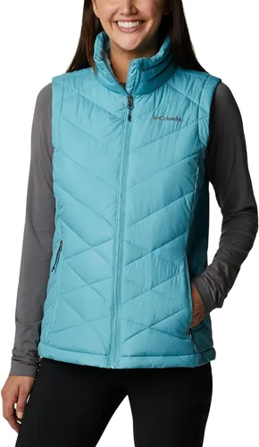 Vista 21 de Columbia Chaleco Heavenly para mujer Aub - Azul marino