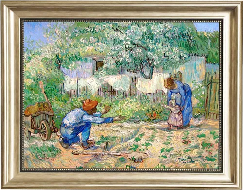 Vista 74 de ELITEAART- La noche estrellada por Vincent Van Gogh, pintura al óleo, reproducción de pintura al óleo, impresión en lienzo giclée, tamaño marcado