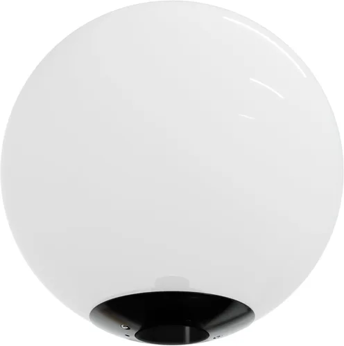 Vista 9 de KASTLITE Accesorio de iluminación combinado de poste de lámpara Lente acrílica blanca de 14 pulgadas con clips de ala de ajuste blancos Se