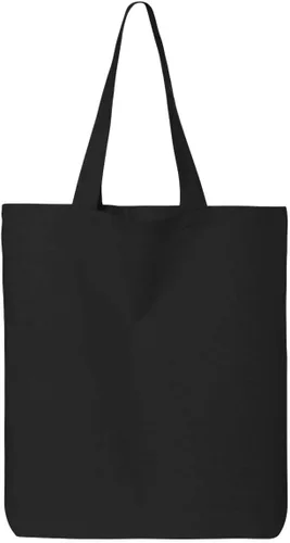 Vista 4 de shop4ever Orange Jack O' Lantern Pumpkin Face Halloween Trick or Treat Eco algodón Tote Bolsa de compras reutilizable