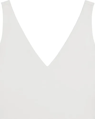 Vista 5 de REORIA Sexy escote en V profundo, sin mangas, cuello en V, espalda descubierta, para mujer