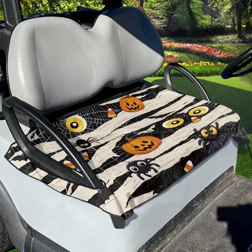 Vista 20 de Fundas de asiento de carrito de golf, toalla de manta de asiento de carrito de golf, cubierta de asiento de carrito de golf para asientos de 2