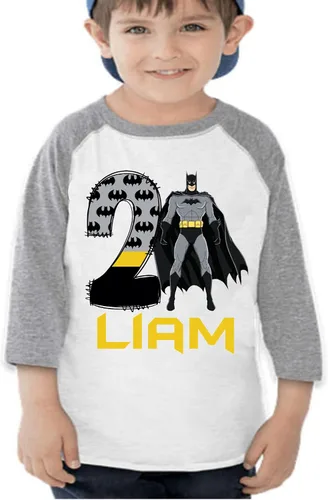 Vista 3 de Superhero Shirt Birthday Boy Man Personalized Shirts 1st Birthday Outfit Boy for Toddler and Baby Boy Superhero Birthday Shirts for Boys 1st 2nd 3rd