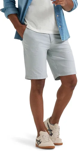 Vista 21 de Lee Pantalón corto de frente plana Extreme Motion para hombre Big & Tall Academia Chambray