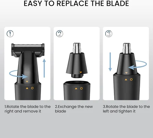 Vista 7 de Manscape - Peluquería corporal para hombres, pelo corporal, púbico, ingle y Negro