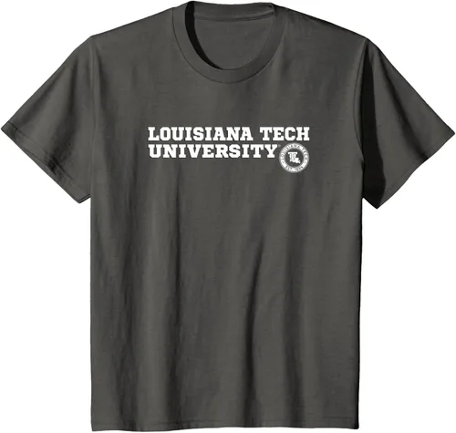 Vista 17 de Camiseta Louisiana Tech Bulldogs Block Text